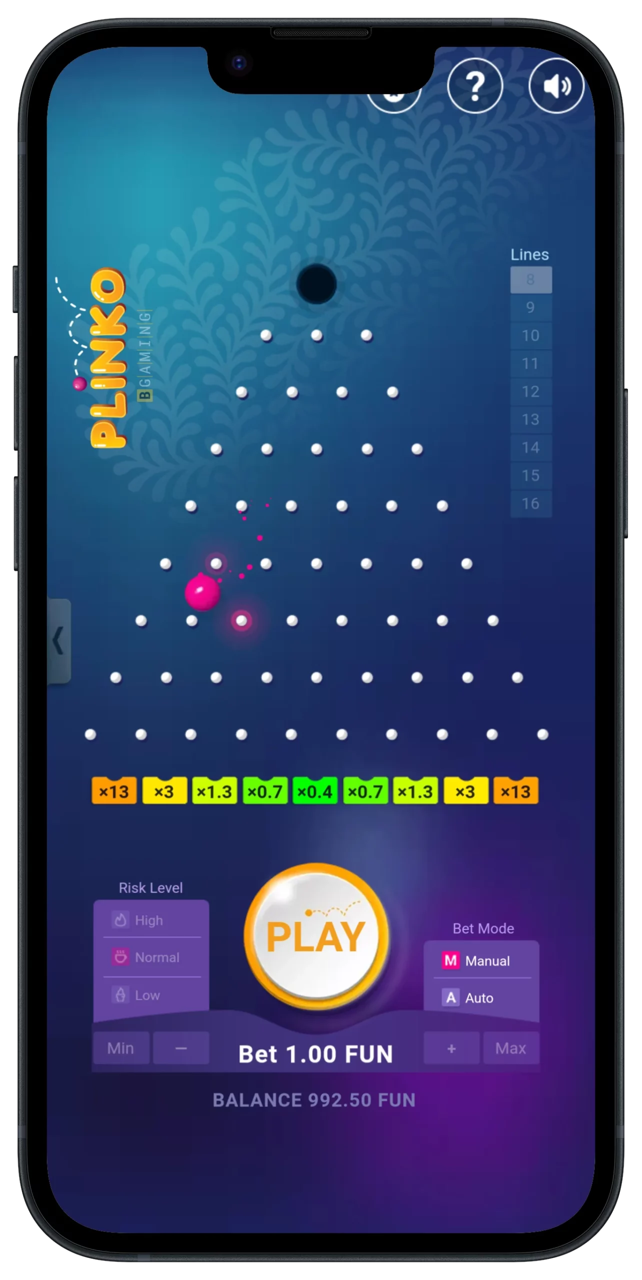 plinko game