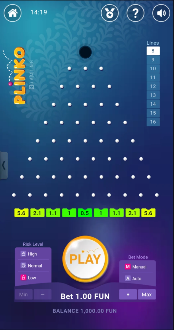 plinko game